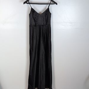 Birdy Grey Satin Evening Gown